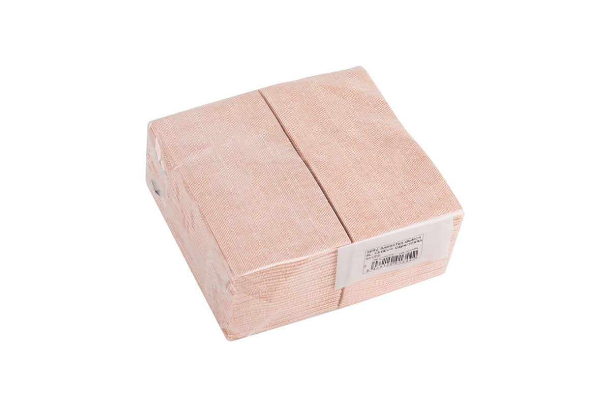 Serv. Bambutex 40x40 Pl.1/8 400ud Deco. Capri TE