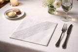 Servilleta Bambutex 40x40cm Deco. Ibiza Gris, 600uds