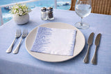 Servilleta Bambutex 40x40cm Deco. Sonora Azul, 600uds