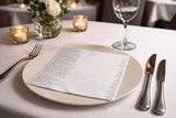 Servilleta Bambutex 40x40cm Deco. Sonora Gris, 600uds