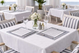 Servilleta Bambutex 48x48cm Deco. Marino Gris, 300uds