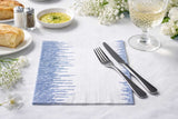 Servilleta Bambutex 48x48cm Deco. Sonora Azul, 300uds