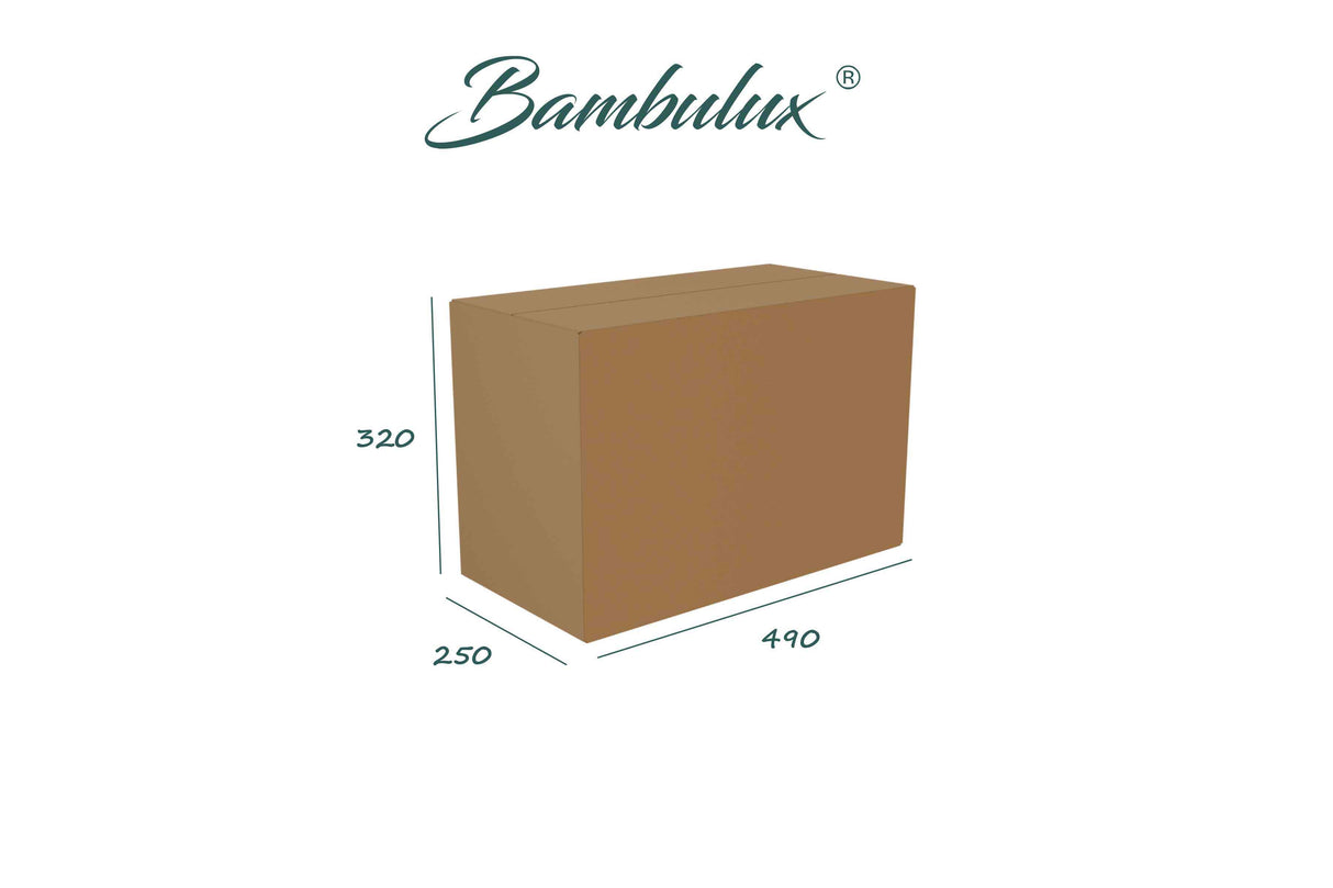 Servir. Bambulux 30x48 Pleg 1/4 480uds. Blanco