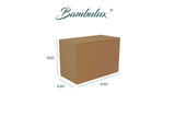 Servir. Bambulux 30x48 Pleg 1/4 480uds. Blanco