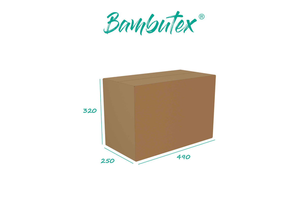 Servilleta Bambutex 48x48cm Deco. Marino Negro, 300uds