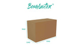 Servilleta Bambutex 48x48cm Deco. Marino Gris, 300uds