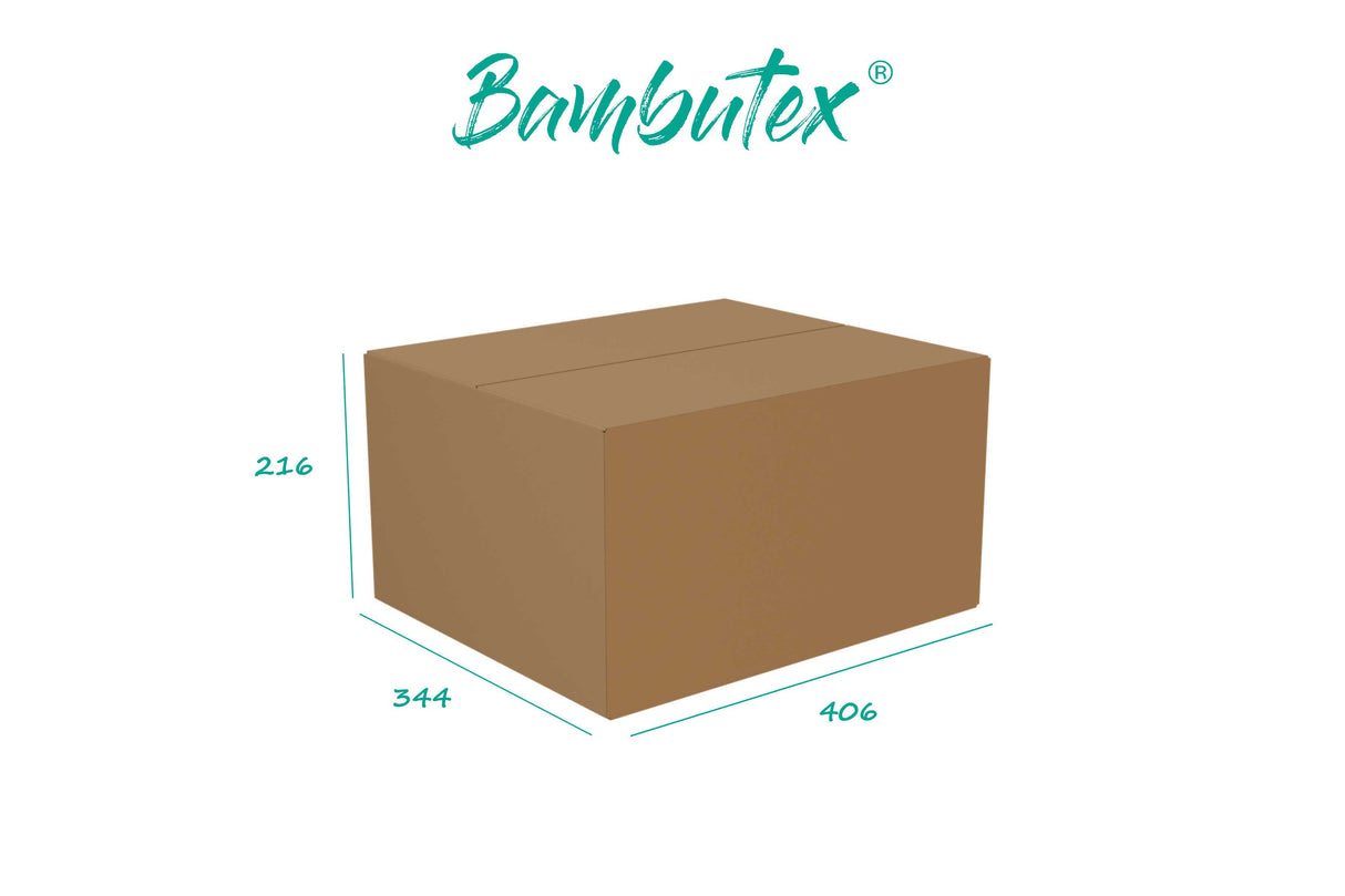 Kanguro Bambutex 40x40cm Blanco, 400uds