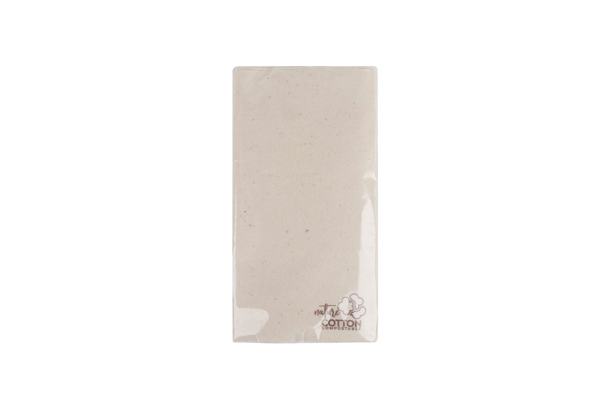 Serv. Cotton Nature 20x40cm 800uds