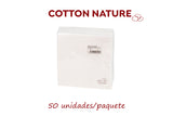 Servilleta Cotton Nature 40x40 600ud. Blanco 