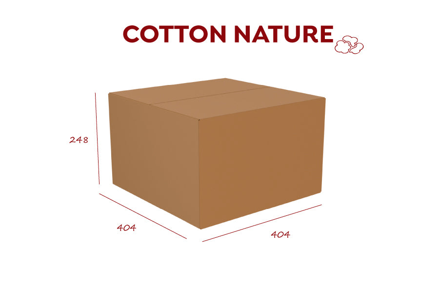 Servilleta Cotton Nature 40x40 600ud. Blanco 