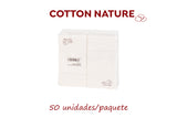 Kanguro Cotton Nature 40x40 400uds. Blanco