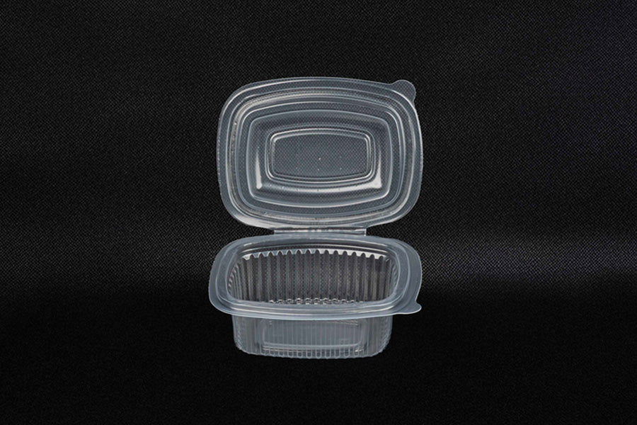 Envase Bisagra Oval -PP- 250cc. (15pq. x 50ud.)