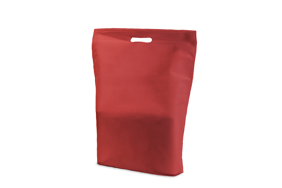 ;Bolsa Troquelada Novotex 30x40+10cm 60gr. Bordeaux 500 uds.