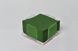 Servilletas 20x20cm Verde Cenefa, 100uds 60pq