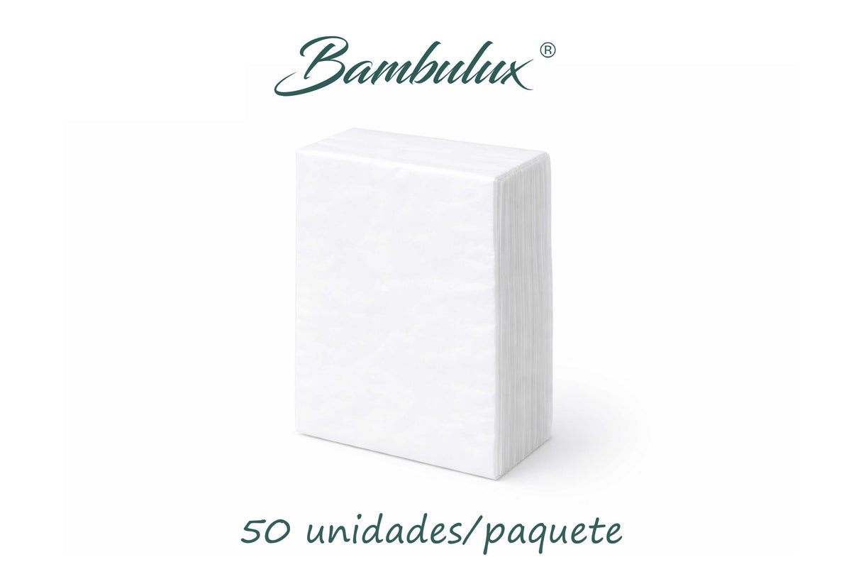 Servilleta Bambutex 30x40cm Pleg. 1/4 Deco. Capri Gris, 600uds