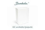 Servilleta Bambulux 30x48cm Pleg. 1/4 Deco. Capri Gris, 480uds