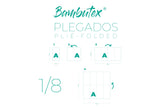 Servir. Bambutex 40x40 Pl.1/8 400ud Déco. Esparta PI (Pistache)