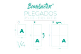 Servilleta Bambutex 30x40cm Pleg. 1/4 Deco. Capri Gris, 600uds