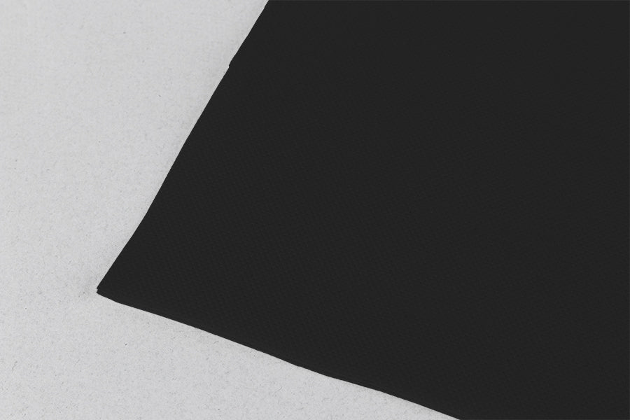 Servilleta Punta Punta 33x33cm Negro, 50uds 27paq